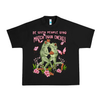Black be with people who match your energy Urban Heavy Tee - MaliasSmallBusiness
