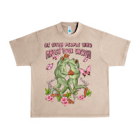 French Oak be with people who match your energy Urban Heavy Tee - MaliasSmallBusiness