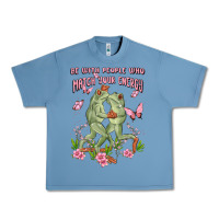 Pebble Blue be with people who match your energy Urban Heavy Tee - MaliasSmallBusiness
