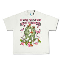 Pistachio be with people who match your energy Urban Heavy Tee - MaliasSmallBusiness