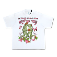 White be with people who match your energy Urban Heavy Tee - MaliasSmallBusiness