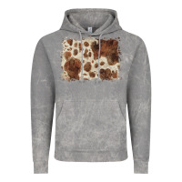 Cloud Rock cowhide background Vintage Hoodie - BarkalooDesign