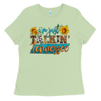 Matcha i'm just talking tennessee Ladies Tee - HRA Design Shop