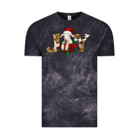 Cloud Black joy christmas lamb Vintage Tee - Jasminsmagicworld