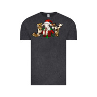 Vintage Black joy christmas lamb Vintage Tee - Jasminsmagicworld