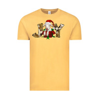 Vintage Mustard joy christmas lamb Vintage Tee - Jasminsmagicworld