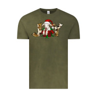 Vintage Olive joy christmas lamb Vintage Tee - Jasminsmagicworld