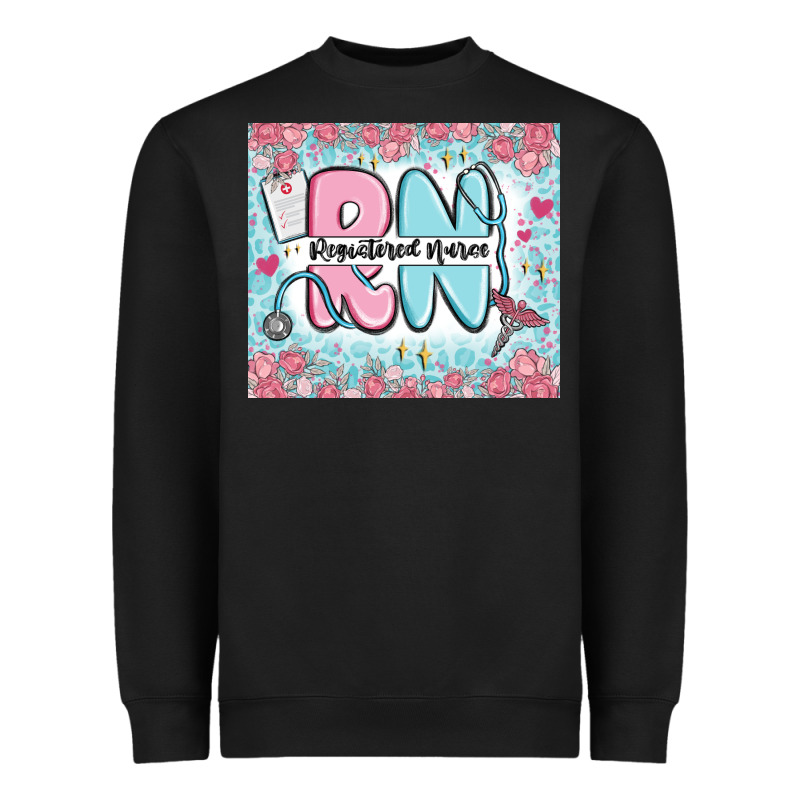 Registered Nurse Rn Heavyweight Sweatshirt by MaliasSmallBusiness | Teevron