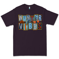 Plum winter vibes Premium Tee - FaDigitalArtStudio