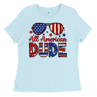 All American Dude Ladies Tee | Teevron