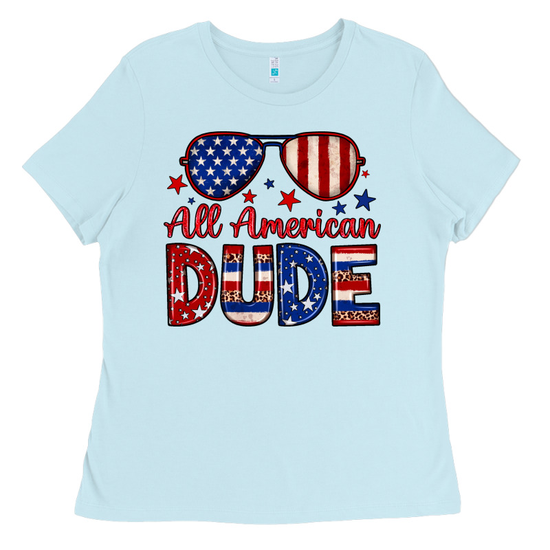 All American Dude Ladies Tee by Neo Western | Teevron