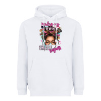 White minding my own small business messy bun Heavyweight Hoodie - texasbilliewilder
