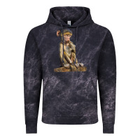Cloud Black Baby Baboon Illustrations Vintage Hoodie - LillyAllenDesigns