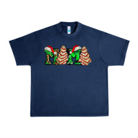 Navy mama with christmas tree cake ado Urban Heavy Tee - AdoDesignShop