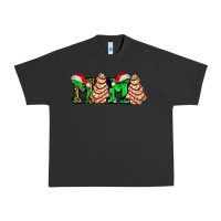 Pigment Black mama with christmas tree cake ado Urban Heavy Tee - AdoDesignShop