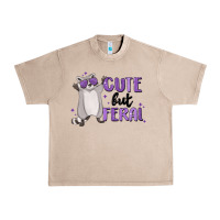 French Oak cute but feral Urban Heavy Tee - MaliasSmallBusiness
