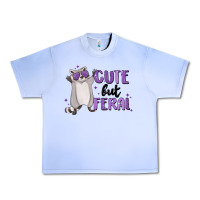 Grape Ice cute but feral Urban Heavy Tee - MaliasSmallBusiness