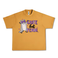 Peanut Butter cute but feral Urban Heavy Tee - MaliasSmallBusiness