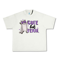 Pistachio cute but feral Urban Heavy Tee - MaliasSmallBusiness