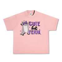 Salmon cute but feral Urban Heavy Tee - MaliasSmallBusiness