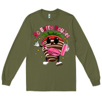 Army Green so berry buojee Long Sleeve Tee - MaliasSmallBusiness