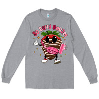 Heather Grey so berry buojee Long Sleeve Tee - MaliasSmallBusiness