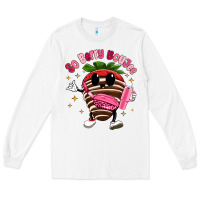 White so berry buojee Long Sleeve Tee - MaliasSmallBusiness