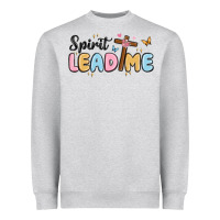 Heather Grey spirit lead me Heavyweight Sweatshirt - MaliasSmallBusiness