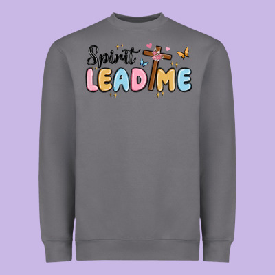Spirit Lead Me Heavyweight Sweatshirt Designed By Maliassmallbusiness