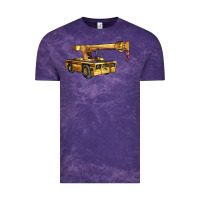 Cloud Purple carry deck crane Vintage Tee - LillyAllenDesigns