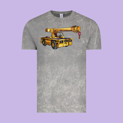 Carry Deck Crane Vintage Tee Designed By Lillyallendesigns