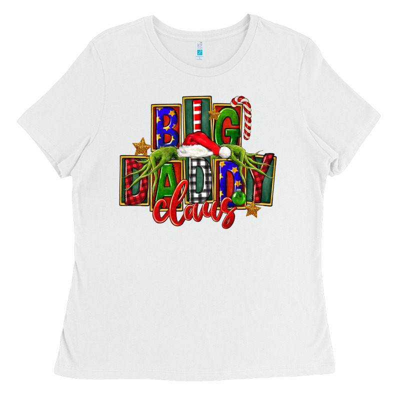 Christmas Big Daddy Claus Ladies Tee by FaDigitalArtStudio | Teevron