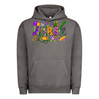 Pigment Tornado Nurse Mardi Gras Urban Hoodie - FaDigitalArtStudio