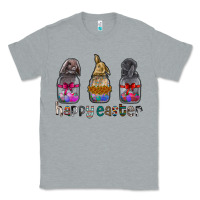 Heather Grey Happy Easter Classic Tee - CowhideDigitalArt