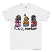 White Happy Easter Classic Tee - CowhideDigitalArt