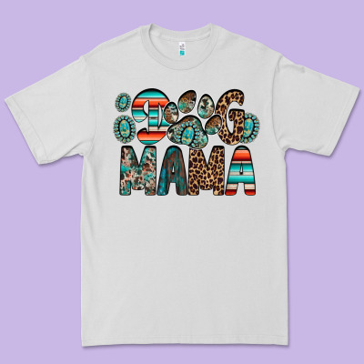 Dog Mama Premium Tee Designed By Racoondesign