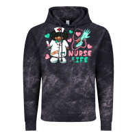 Cloud Black nurse life afro american nurse Vintage Hoodie - BarkalooDesign
