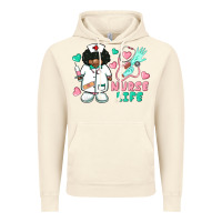 Vintage Artic nurse life afro american nurse Vintage Hoodie - BarkalooDesign