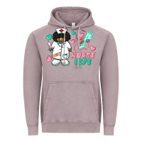 Vintage Zinc nurse life afro american nurse Vintage Hoodie - BarkalooDesign