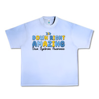 Grape Ice down right amazing down syndrome awareness Urban Heavy Tee - MaliasSmallBusiness