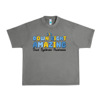 Tornado down right amazing down syndrome awareness Urban Heavy Tee - MaliasSmallBusiness