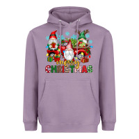 Merry Christmas Gnome Truck Heavyweight Hoodie | Teevron
