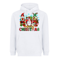 White merry christmas gnome truck Heavyweight Hoodie - texasbilliewilder
