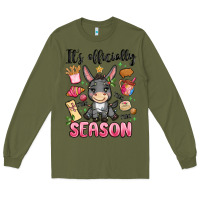Army Green its officially season Long Sleeve Tee - MaliasSmallBusiness