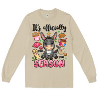Mushroom its officially season Long Sleeve Tee - MaliasSmallBusiness
