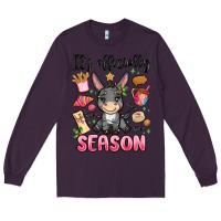 Plum its officially season Long Sleeve Tee - MaliasSmallBusiness