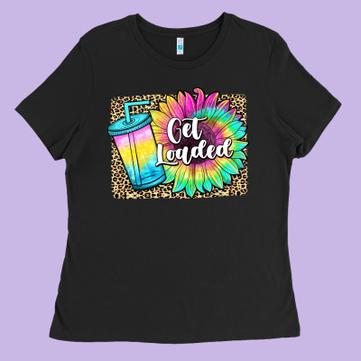 Get Loaded Ladies Tee Designed By Jahusdesignshop