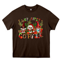 Chocolate Brown but first coffee Heavy Core Tee - FaDigitalArtStudio