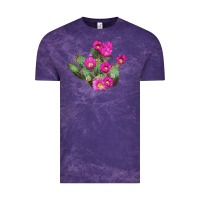 Cloud Purple strawberry hedgehog cactus Vintage Tee - LillyAllenDesigns