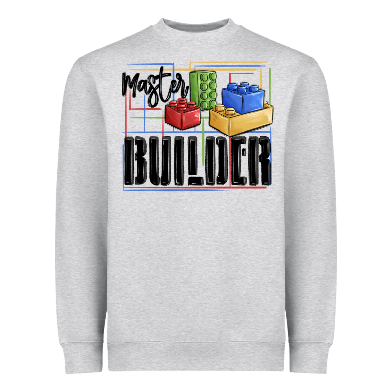 Master Builder Heavyweight Sweatshirt by MaliasSmallBusiness | Teevron
